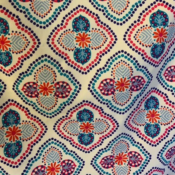 Boden Milos Tankini Top Women's Size 34A 34 A NEW Holiday Tile Ivory Underwire - Picture 3 of 9